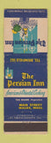 Matchbook Cover - Persian Inn Wales MA