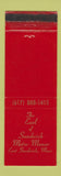 Matchbook Cover - Earl of Sandwich Motor Manor East Sandwich MA WEAR
