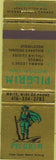 Matchbook Cover - Pigrim Motor Inn Niagara Falls  Canada