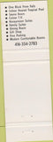 Matchbook Cover - Pigrim Motor Inn Niagara Falls  Canada