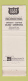 Matchbook Cover - Mr Steak Tulsa OK WEAR