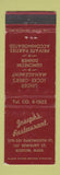 Matchbook Cover - Joseph's Restaurant Boston MA WEAR