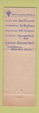 Matchbook Cover - Somerset Hotel Boston MA