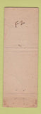 Matchbook Cover - Crawford House Boston MA