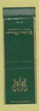 Matchbook Cover - Parker House Hotel Boston MA WEAR