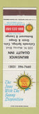 Matchbook Cover - Quality Inn Brunswick Colorado Springs