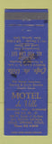 Matchbook Cover - Motel De Ville Colorado Springs WORN