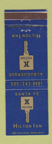 Matchbook Cover - Santa Fe Hilton NM Albuquerque
