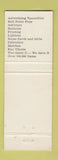 Matchbook Cover - R&J Advertising Sales Belen NM WEAR