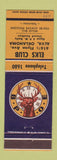 Matchbook Cover - Elks Club Alva OK