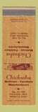 Matchbook Cover - Chickasha Mattress Furniture OK
