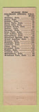 Matchbook Cover - Spruce Lodge Colorado Springs