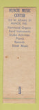 Matchbook Cover - Hofherr's Muncie Music Center RCA Philco Muncie IN WEAR