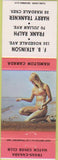 Matchbook Cover - Trans Canada Match Club Hamilton ON pinup red