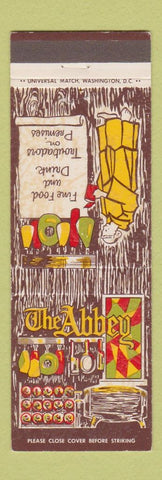 Matchbook Cover - The Abbey Holiday Inn College Park MD Norwalk CT