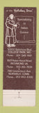 Matchbook Cover - The Abbey Holiday Inn College Park MD Norwalk CT