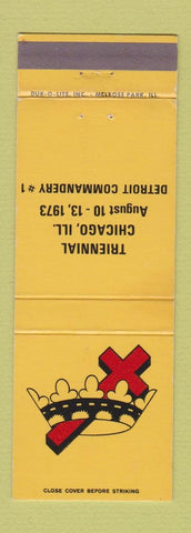 Matchbook Cover - Triennial Chicago IL 1973