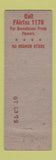 Matchbook Cover - Underwoods Flowers orchid WEAR