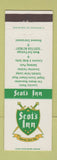 Matchbook Cover - Scot's Inn Columbus Springfield Piqua Lima OH