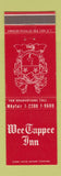 Matchbook Cover - Wee Tappee Inn Roslyn LI NY