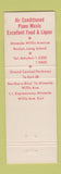 Matchbook Cover - Wee Tappee Inn Roslyn LI NY