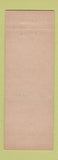 Matchbook Cover - The Hub Colton OH? NY? Low phone #
