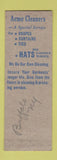 Matchbook Cover - Acme Cleaners Dyers Buffalo NY