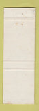 Matchbook Cover - BBQ Tavern Carlisle PA