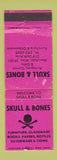 Matchbook Cover - Skull and Bones Store Antiques Meridian MS WEAR