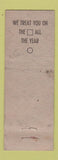 Matchbook Cover - Diablo Club Fruitvale CA ADVANCE WEAR
