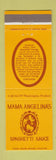 Matchbook Cover - Mama Angelina's Spaghetti Sauce