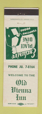 Matchbook Cover - Old Vienna Inn