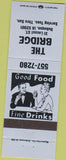 Matchbook Cover - The Birdge Dubuque IA