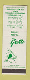 Matchbook Cover - The Grotto Syracuse NY