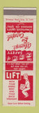 Matchbook Cover - Jefferson Mills Safety Lifting