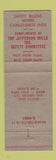 Matchbook Cover - Jefferson Mills Safety Lifting
