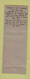 Matchbook Cover - Charles Farrar Match Corp Salesman
