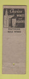 Matchbook Cover - Sam's Liquor Store Santa Monica CA WORN
