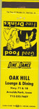 Matchbook Cover - Oak Hill Arnolds Park IA