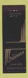 Matchbook Cover - Nevens Minneapolis MN