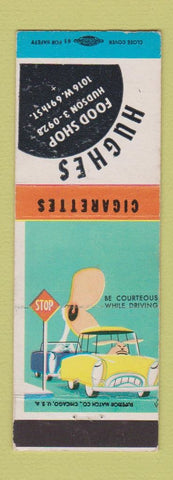 Matchbook Cover - Hughes Food sHop