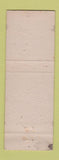 Matchbook Cover - Geo Casperke Insurance Bradenburg KY