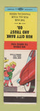 Matchbook Cover - Hub City Bank and Trust Lafayette LA