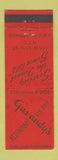 Matchbook Cover - Gus Andy's Restaurant Bar New York City WEAR