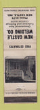 Matchbook Cover - New Castle Welding IN WORN