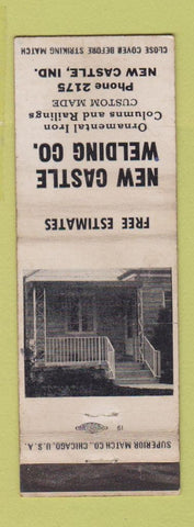 Matchbook Cover - New Castle Welding IN WORN