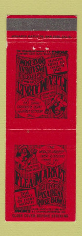 Matchbook Cover - Flea Market Pasadena CA