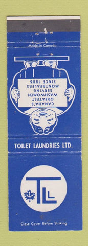 Matchbook Cover - Toilet Laundries laundry Canada WEAR