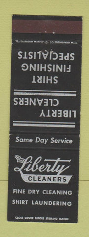 Matchbook Cover - Liberty Cleaners Laundry Colorado Springs