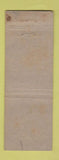 Matchbook Cover - Rennebohn Drug Store Rexall